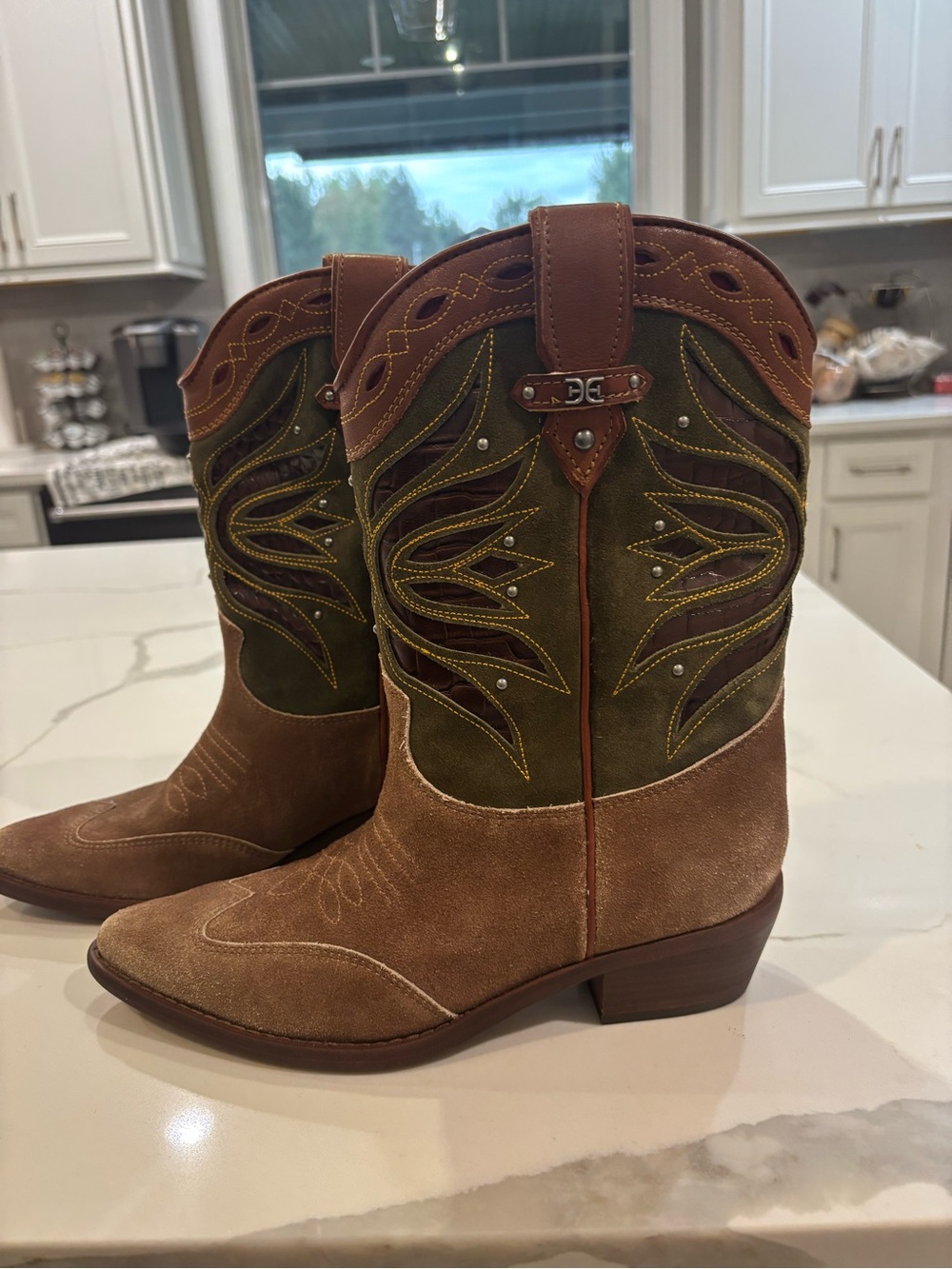 NWOT sam edelman cowboy boots